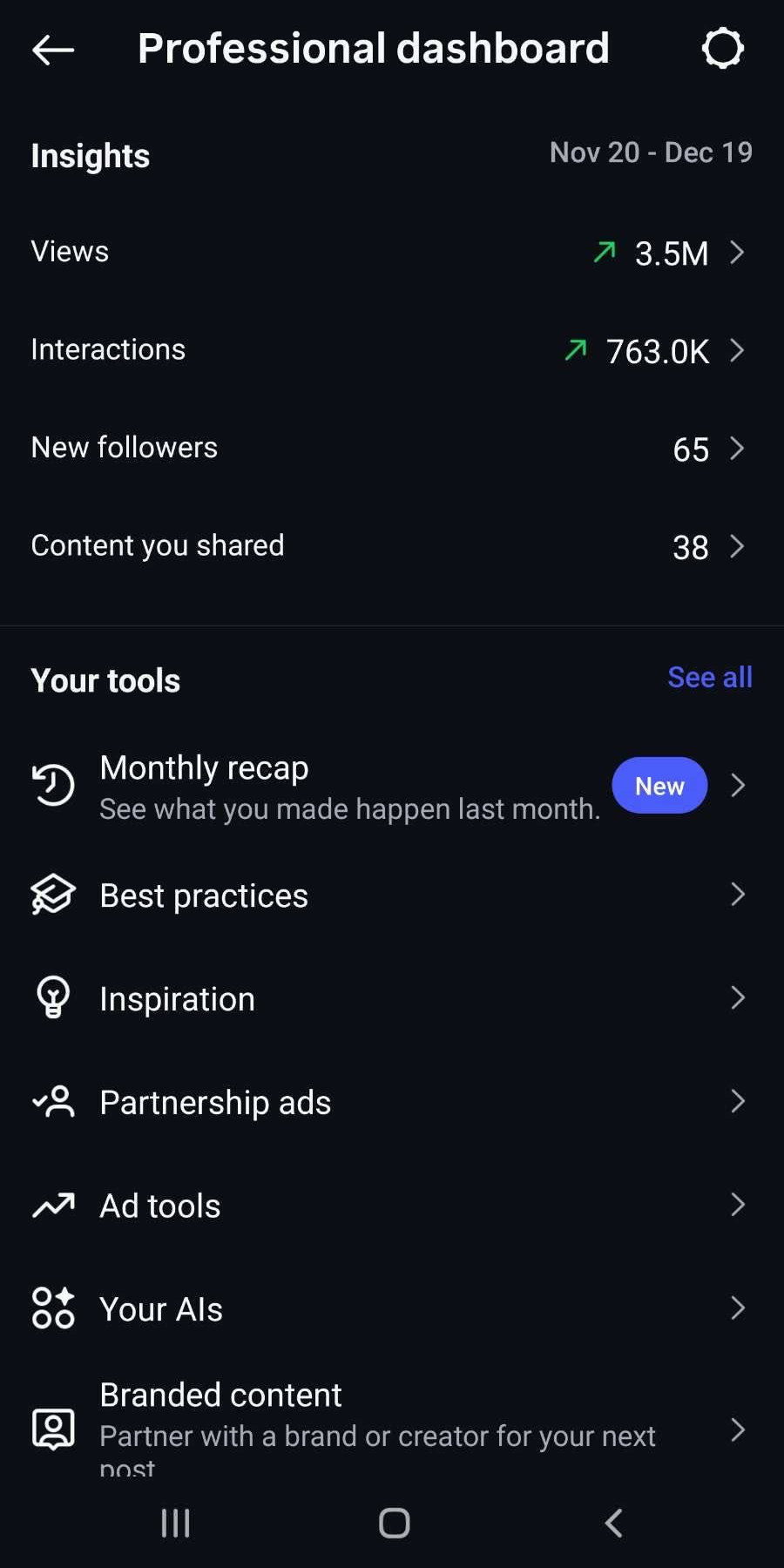 Truesight analytics 4